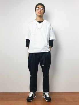 ryuto irieさん（メンズ・176cm）の夏コーディネート