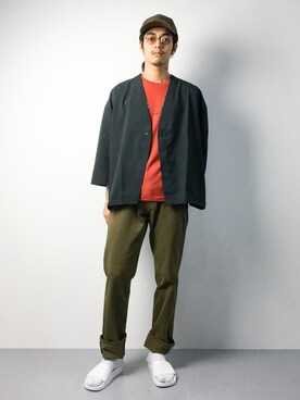 ryuto irieさん（メンズ・176cm）の夏コーディネート