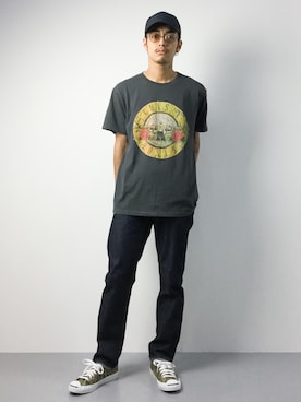 「LAST LIBERTY（ラストリバティ）のアイテム」を使った、ryuto irieさん（メンズ・176cm）の夏コーディネート