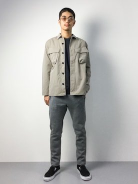 「ANAP MEN（アナップメン）のアイテム」を使った、ryuto irieさん（メンズ・176cm）の夏コーディネート