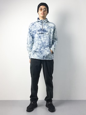 「Burner（バーナー）のアイテム（トップス）」を使った、ryuto irieさん（メンズ・176cm）の夏コーディネート