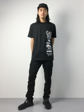 「green label relaxing（グリーンレーベルリラクシング）のアイテム（キャップ）」を使った、ryuto irieさん（メンズ・176cm）の夏コーディネート