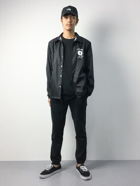 「STUSSY（ステューシー）のアイテム（ブルゾン）」を使った、ryuto irieさん（メンズ・176cm）の夏コーディネート