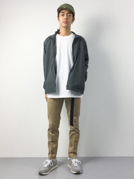 「Steven Alan（スティーブンアラン）のアイテム（ブルゾン）」を使った、ryuto irieさん（メンズ・176cm）の秋コーディネート