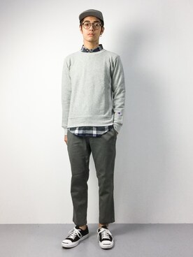 ryuto irieさん（メンズ・176cm）の秋コーディネート