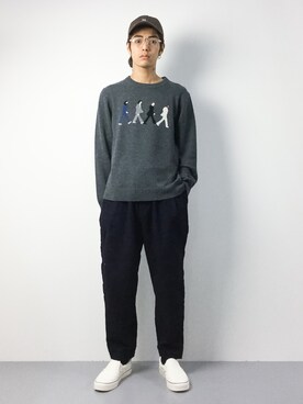 ryuto irieさん（メンズ・176cm）の秋コーディネート