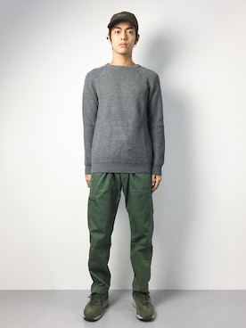 「SHIPS（シップス）のChampion(チャンピオン): SHIPS AUTHENTIC PRODUCTS 別注 LOWキャップ■（キャップ）」を使った、ryuto irieさん（メンズ・176cm）の秋コーディネート