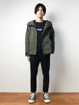 「URBAN RESEARCH Sonny Label（アーバンリサーチサニーレーベル）のアイテム（その他アウター）」を使った、ryuto irieさん（メンズ・176cm）の秋コーディネート