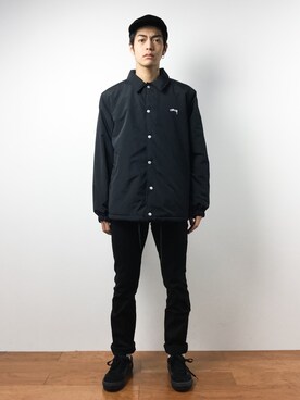 「Steven Alan（スティーブンアラン）のアイテム（キャップ）」を使った、ryuto irieさん（メンズ・176cm）の秋コーディネート