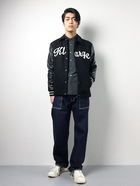 「XLARGE（エクストララージ）のアイテム（その他アウター）」を使った、ryuto irieさん（メンズ・176cm）の秋コーディネート