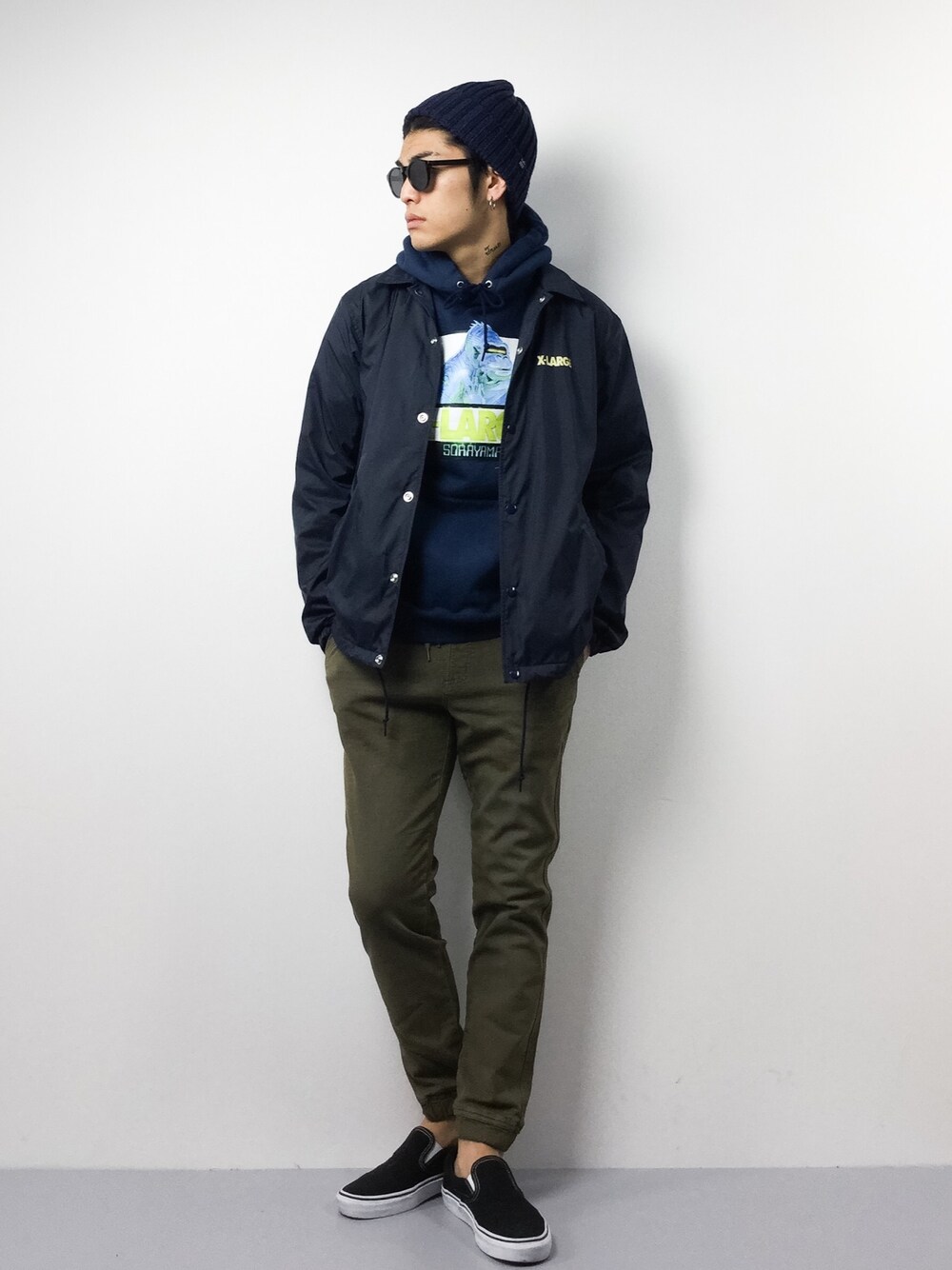 XLARGE(エクストララージ)の「XLARGE×SORAYAMA OG COACHES JACKET XLARGE(エクストララージ)の「XLARGE×SORAYAMA OG COACHES JACKET