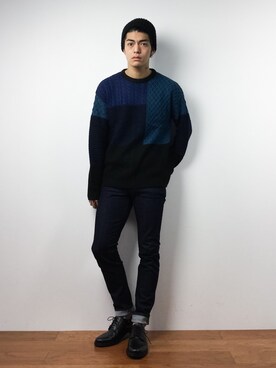 ryuto irieさん（メンズ・176cm）の冬コーディネート