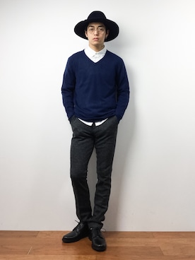 ryuto irieさん（メンズ・176cm）の冬コーディネート