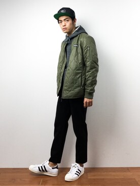 ryuto irieさん（メンズ・176cm）の冬コーディネート