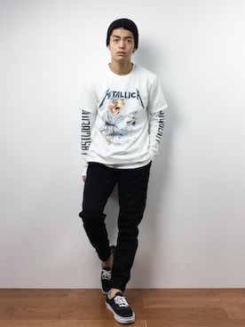 「LAST LIBERTY（ラストリバティ）のアイテム」を使った、ryuto irieさん（メンズ・176cm）の冬コーディネート