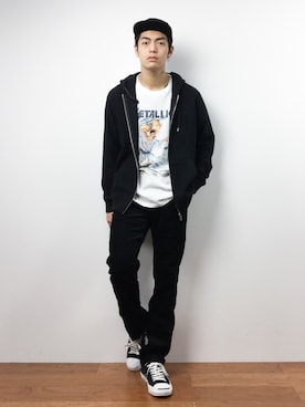 「LAST LIBERTY（ラストリバティ）のアイテム」を使った、ryuto irieさん（メンズ・176cm）の冬コーディネート