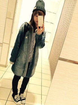 「smooth（スムース）のアイテム」を使った、kapochanさん（レディース・160cm）の春コーディネート