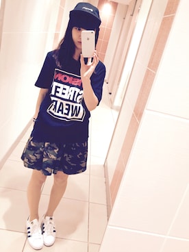 kapochanさん（レディース・160cm）の夏コーディネート