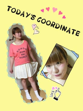 「ARROW（アロー）のアイテム（ワンピース/ドレス）」を使った、向江優紀さん（レディース・149cm）の夏コーディネート