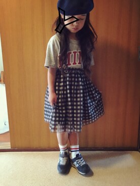 yuさん（キッズ・110cm）の春コーディネート