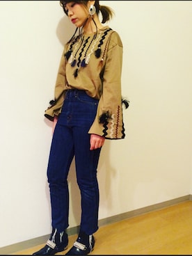 isakiさん(レディース・158cm)の冬コーディネート