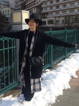 isakiさん(レディース・158cm)の冬コーディネート