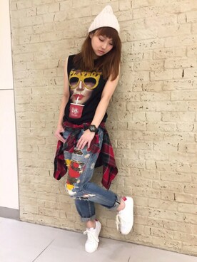 Look by a HYSTERIC GLAMOURルクア大阪店 employee shocola