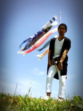 「ＧＷ」｜☆m(@s@)shi★さん（メンズ・169cm）の春コーディネート