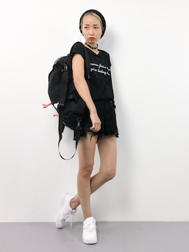 「wdl.（ワームデザインラボ）のアイテム」を使った、COLLENTE(yuco)さん（レディース・168cm）の夏コーディネート