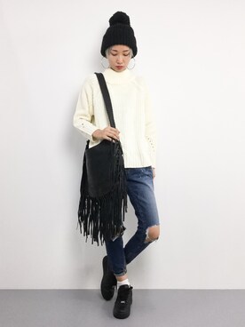 COLLENTE(yuco)さん（レディース・168cm）の秋コーディネート