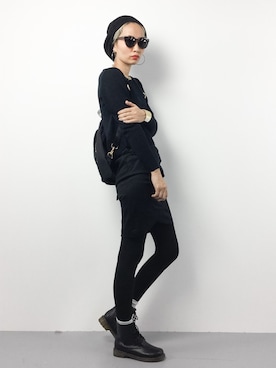 「Settimissimo（セッティミッシモ）のアイテム（バッグ）」を使った、COLLENTE(yuco)さん（レディース・168cm）の秋コーディネート