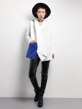 「clef cle（クレデュクレ）のアイテム」を使った、COLLENTE(yuco)さん（レディース・168cm）の秋コーディネート