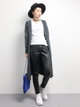 「clef cle（クレデュクレ）のアイテム」を使った、COLLENTE(yuco)さん（レディース・168cm）の秋コーディネート