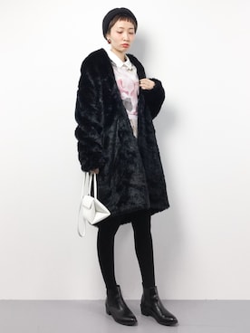「Ted Baker（テッドベーカー）のアイテム（ワンピース/ドレス）」を使った、COLLENTE(yuco)さん（レディース・168cm）の秋コーディネート