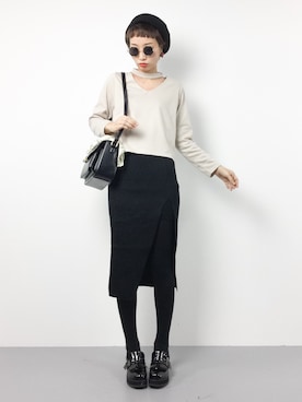 COLLENTE(yuco)さん（レディース・168cm）の冬コーディネート