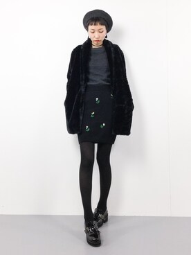 COLLENTE(yuco)さん（レディース・168cm）の冬コーディネート