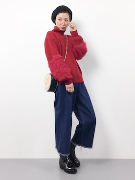 COLLENTE(yuco)さん（レディース・168cm）の冬コーディネート