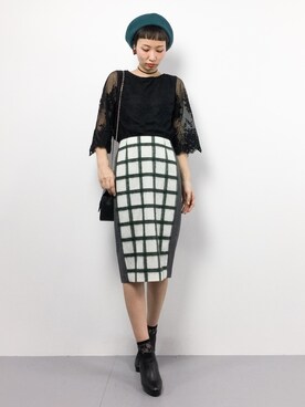 COLLENTE(yuco)さん（レディース・168cm）の冬コーディネート