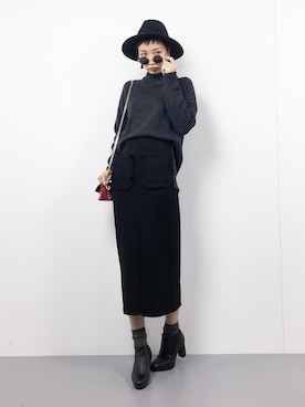 COLLENTE(yuco)さん(レディース・168cm)の冬コーディネート