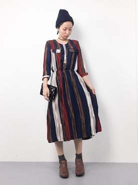 COLLENTE(yuco)さん(レディース・168cm)の冬コーディネート