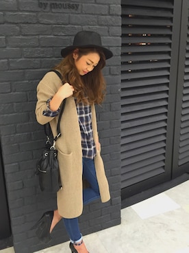 「【ACCESSORIES】（アクセサリーズ）のアイテム」を使った、ohno honokaさん（レディース・162cm）の秋コーディネート