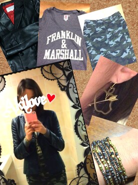 「PATRICK COX（パトリック・コックス）のアイテム（その他アウター）」を使った、Akiloveさん（レディース・172cm）の春コーディネート