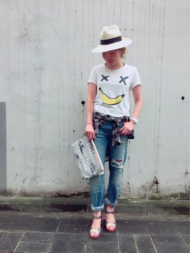 mayonseさん（レディース・161cm）の夏コーディネート