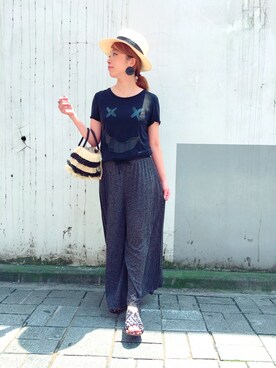 mayonseさん（レディース・161cm）の夏コーディネート