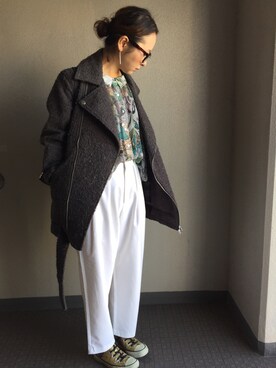 なるラムさん(レディース・160cm)の冬コーディネート