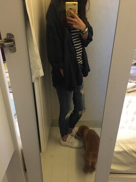 ChaumingHoさん（レディース・158cm）の秋コーディネート