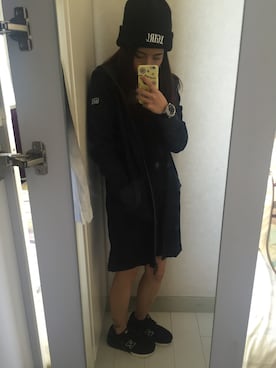 ChaumingHoさん(レディース・158cm)の冬コーディネート