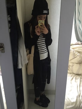 ChaumingHoさん（レディース・158cm）の冬コーディネート