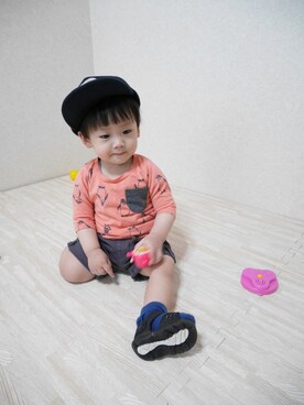 s*さん（キッズ・80cm）の夏コーディネート