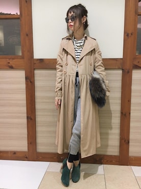 「アイテム（ブーティ）」を使った、masa-miさん（レディース・152cm・30代）の秋コーディネート